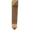 Ekena Millwork Traditional Arts & Crafts Smooth Bracket, Western Red Cedar, 5 1/2"W x 30"D x 30"H BKT06X30X30TRA03SWR - alternate 4